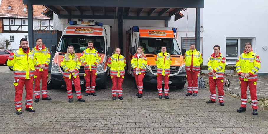 Startklar für den Rettungsdienst | Rettungssanitäter haben beim ASB ihre Ausbildung abgeschlossen