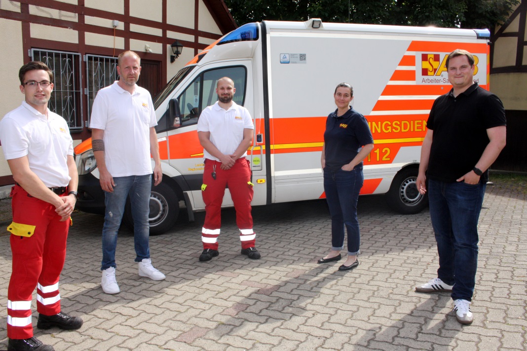 Neue Rettungswache des ASB in Wattenbach eröffnet | Ehemalige Sparkassen-Filiale beheimatet jetzt ein Rettungsdienst-Team