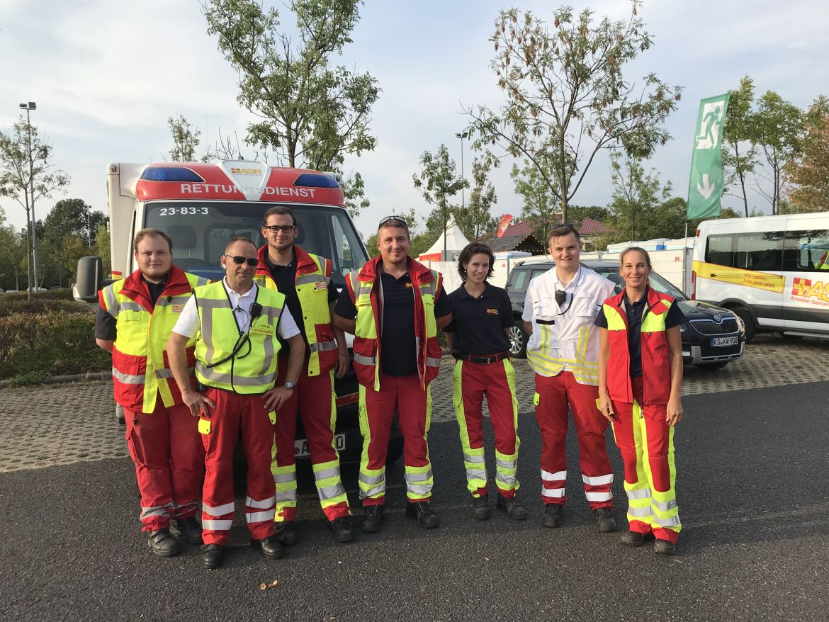 Grosseinsatz Fur Den Asb Sanitatsdienst Open Air Konzerte